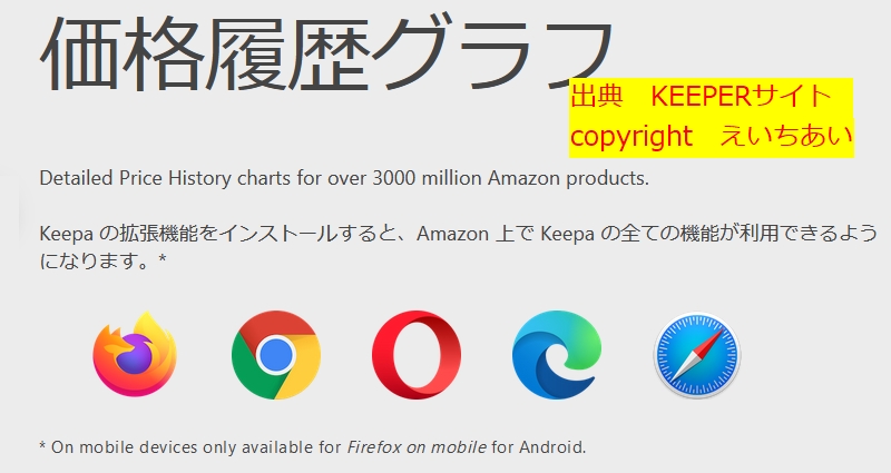 ブラウザー　KEEPER